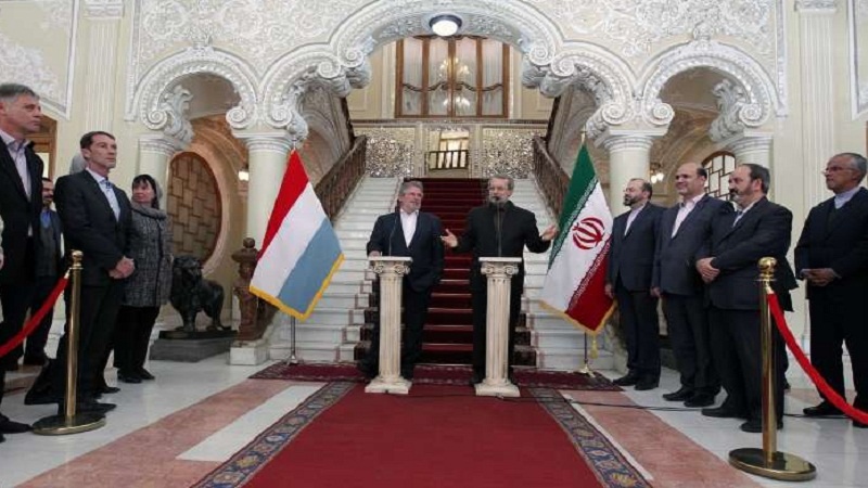 Press konferencija predsjednika Parlamenata Irana i Luksemurga