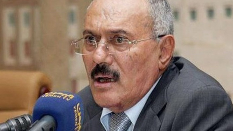 یمن کی مفرور اور مستعفی حکومت کے ساتھ مذاکرات نہیں کریں گے: علی عبداللہ صالح