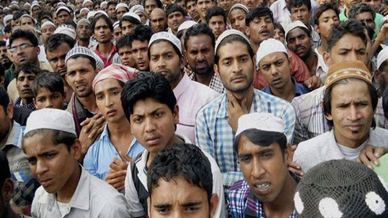ہندوستان میں بڑھتی ہوئی فرقہ واریت کے خلاف احتجاجی مظاہرہ