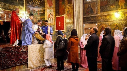 İsfahanda xristianların pasxa bayramı mərasimi