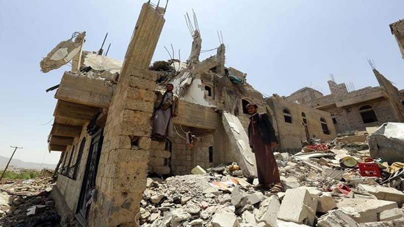 جارح سعودی اتحاد کے جنگی طیاروں کی دارالحکومت صنعا پر بمباری