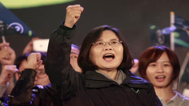 تائیوان میں سائی انگ وین ملک کی پہلی خاتون صدر منتخب ہو گئیں