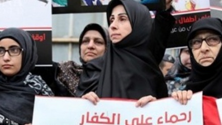 Yəmənli qadınlar BMT-nin Səna ofisi qarşısına toplaşdılar