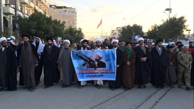 Sədr tərəfdarları Kərbəla şəhərində aksiya keçiriblər