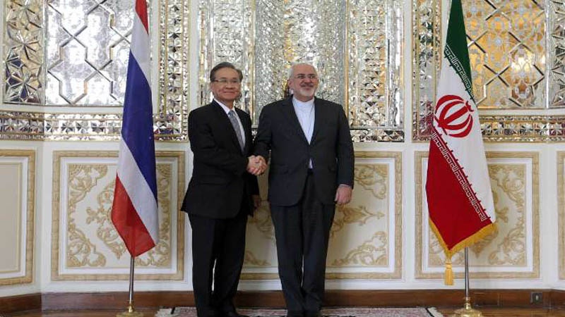 Tailandın xarici işlər naziri İranın xarici işlər naziri ilə görüşüb