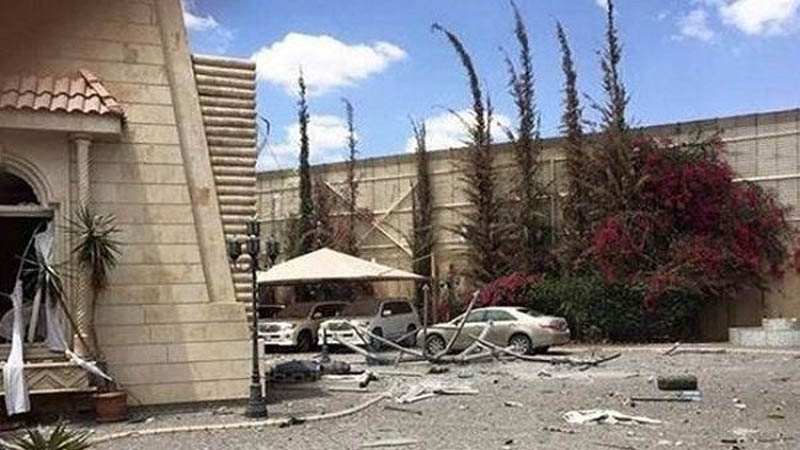 صنعا میں ایرانی سفارت خانے کے قریب سعودی عرب کا حملہ