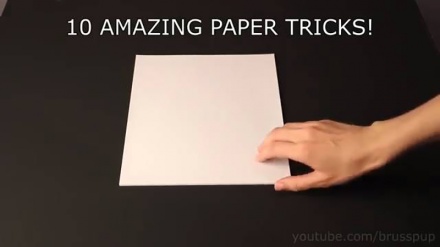 Nekoliko zanimljivih trikova s papirom