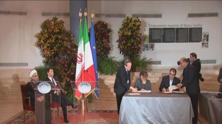 ایران اور اٹلی کے درمیان مزید چار سمجھوتوں پر دستخط