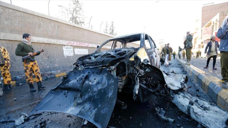 گندم ٹرک اور کاروں پر سعودی بمباری، متعدد شہید و زخمی 