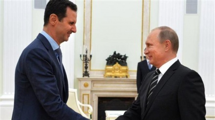 صدر بشار اسد نے روسی صدر کو بھیجا اہم پیغام