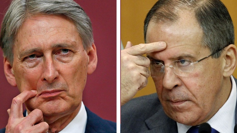 Ruska reakcija na britansko stvaranje tenzija 