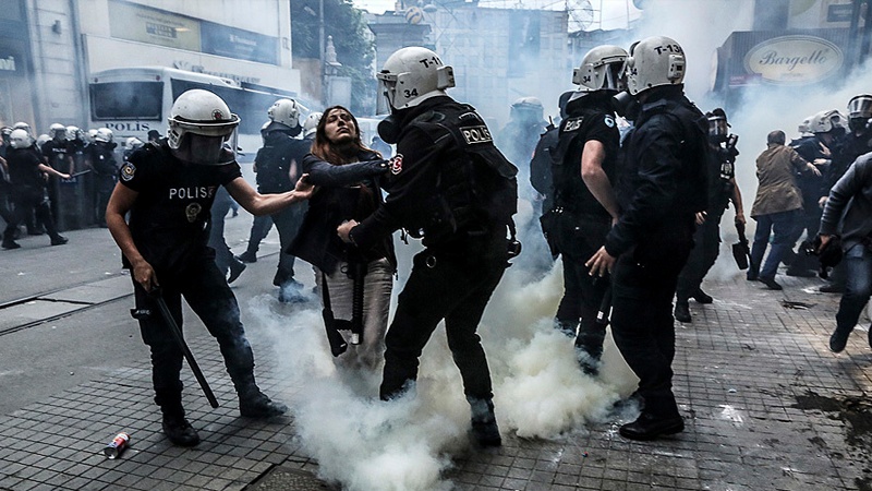 Türkiyənin Diyarbəkir əyalətində aksiya