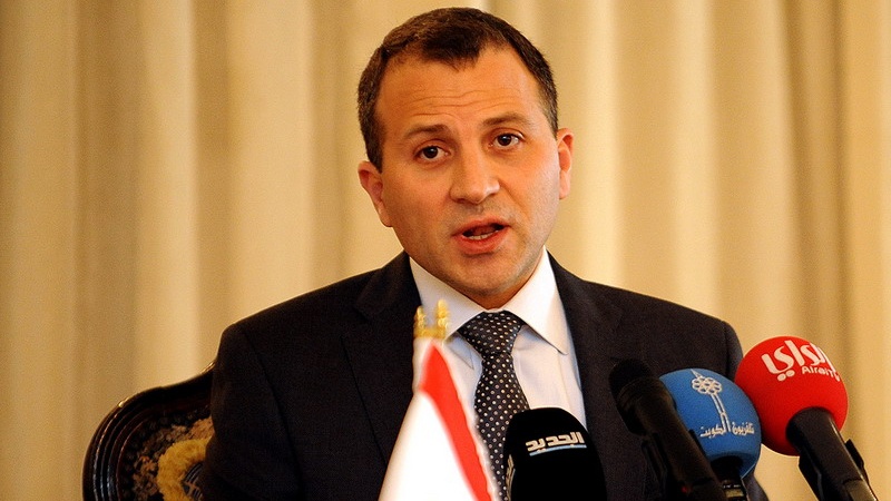 لبنان کے وزیر خارجہ جبران باسیل