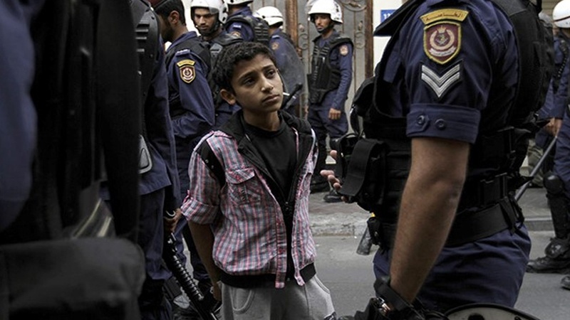 بحرین میں گیارہ سال کا بچہ گرفتار