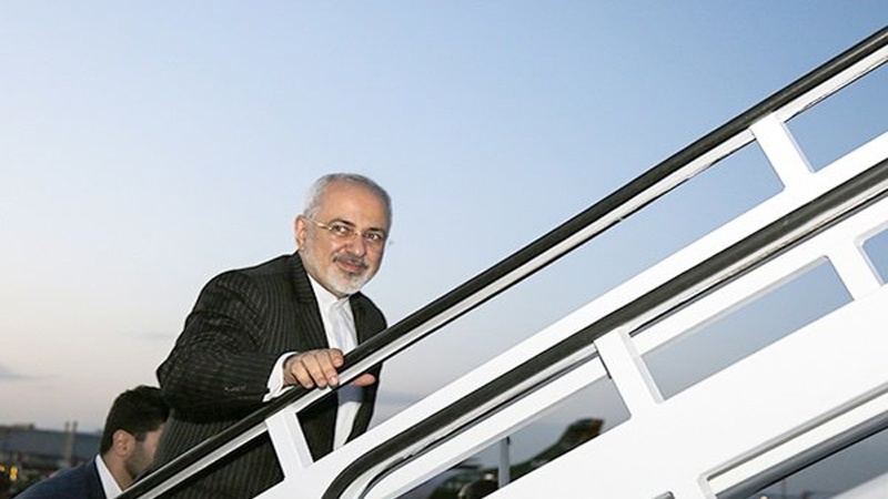 ایران کے وزیر خارجہ نیویارک کے دورے پر روانہ