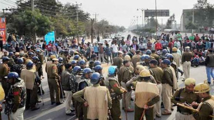 ہندوستان:  جاٹ برادری کے پرتشدد مظاہروں کا دائرہ ریاست ہریانہ کے مختلف علاقوں تک پھیل گیا