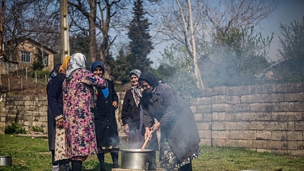 İlin axır çərşənbəsi mərasimlərindən ; Mazandaranda 