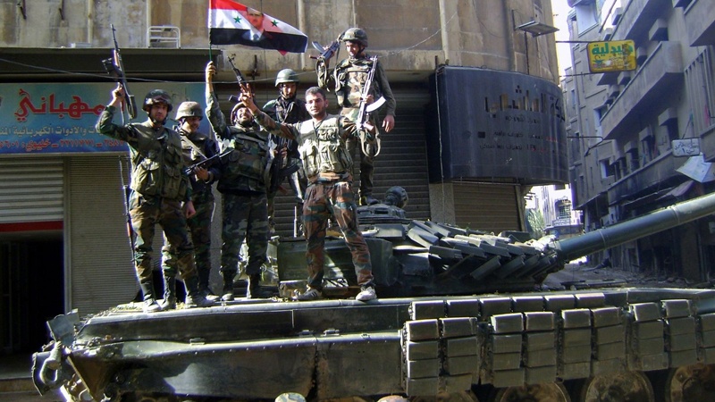 شام میں فوج کی پیش قدمی 