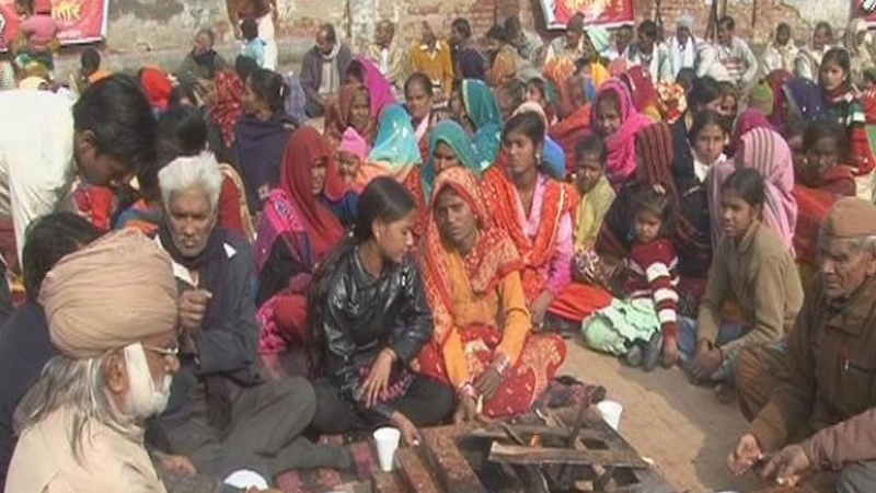  180 دلت خاندانوں کی جانب سے ہندو مذہب ترک کرنے کا اعلان