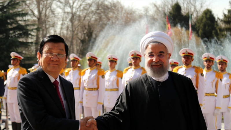 صدر مملکت نے علاقائی اور عالمی سطح پر ایران اور ویتنام کے باہمی تعاون کی ضرورت پر زور دیا ہے