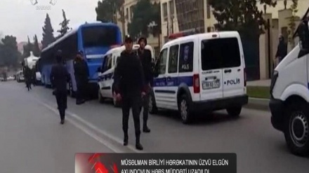 MÜSƏLMAN BİRLİYİ HƏRƏKATININ ÜZVÜ ELGÜN AXUNDOVUN HƏBS MÜDDƏTİ UZADILDI