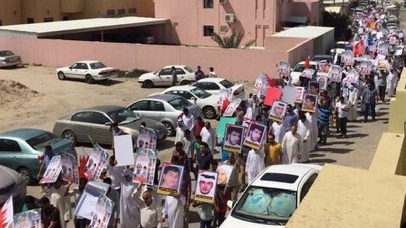 بحرین: آل خلیفہ حکومت کے خلاف عوام کا مظاہرہ
