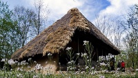 Novogodišnji turisti u Muzeju ruralne baštine Gilana