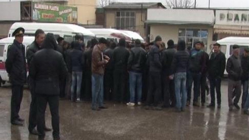 Qusarda sürücülər etiraz aksiyası keçirdilər