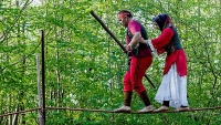 Novogodišnji turisti u Muzeju ruralne baštine Gilana