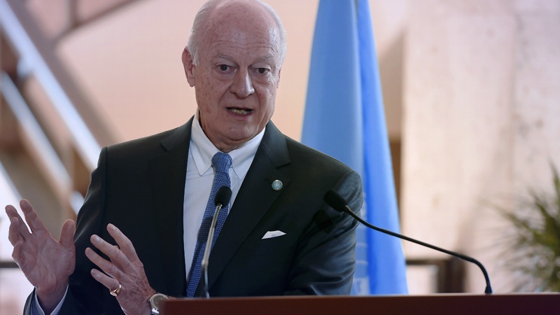 Susret de Misture sa delegacijom Sirije u Ženevi