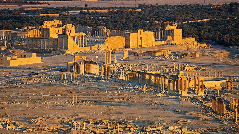 Tarixi Palmira şəhəri İŞİD-in işğalından azad edildi
