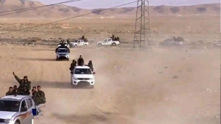 تاریخی شہر تدمر کو آزاد کرانے کے لیے شامی فوج کی کارروائی