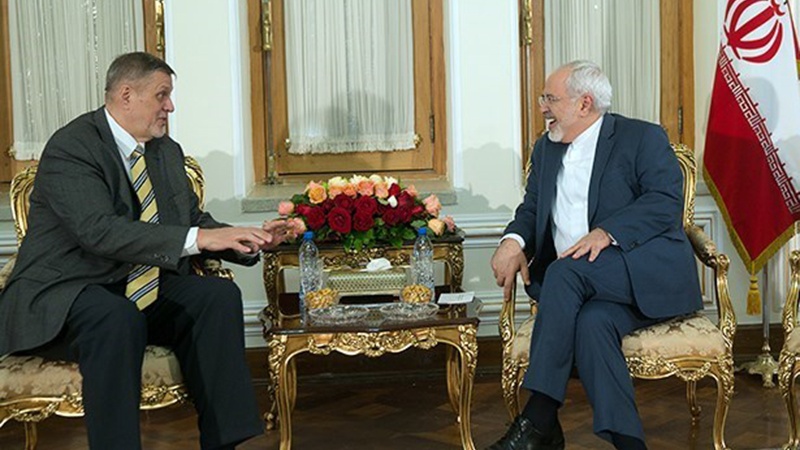 BMT baş katibinin nümayəndəsi İran xarici işlər naziri ilə görüşüb