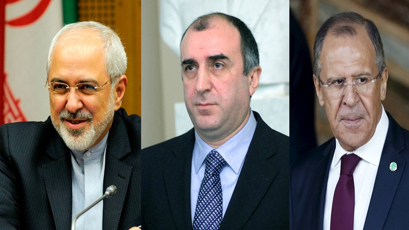 ایران، روس اور جمہوریہ آذربائیجان کے درمیان دو طرفہ، سہ جانبہ اور علاقائی تعاون کے فروغ پر تاکید