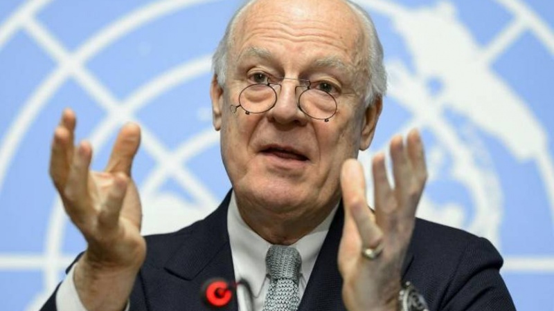 شام کے امور میں اقوام متحدہ کے خصوصی نمائندے اسٹیفن دی مستورا