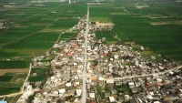 Pogled iz zraka na krajolik pokrajine Golestan