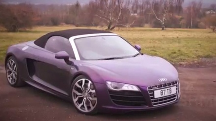 Nimandina modêla taybet a Audi R8 V10 Spyder ê