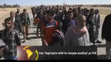 Iraq – Vegeriyana xelkê bo navçeya azadbûyî ya Hîtê