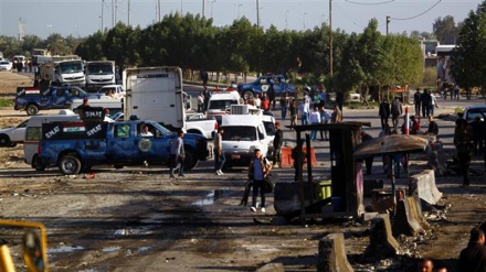 بغداد کے مشرق میں بم دھماکہ، درجنوں افراد جاں بحق و زخمی