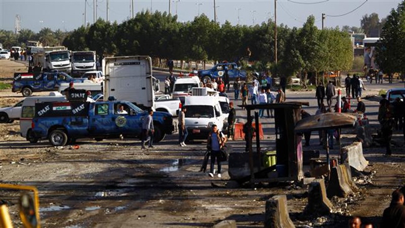 بغداد کے مشرق میں بم دھماکہ، درجنوں افراد جاں بحق و زخمی