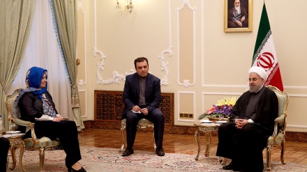 ایران یورپ تعاون کے فروغ پر صدر حسن روحانی کی تاکید