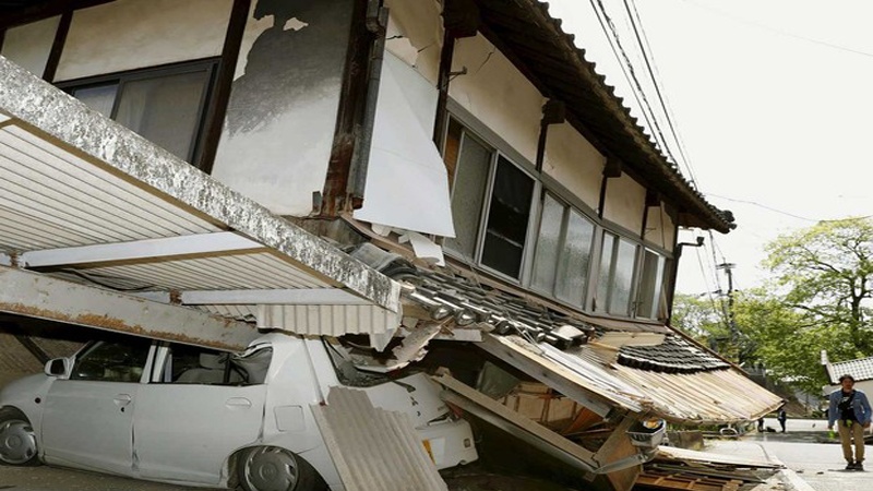 جاپان میں زلزلہ،عمارتیں لرز اٹھیں متعدد ہلاک و زخمی
