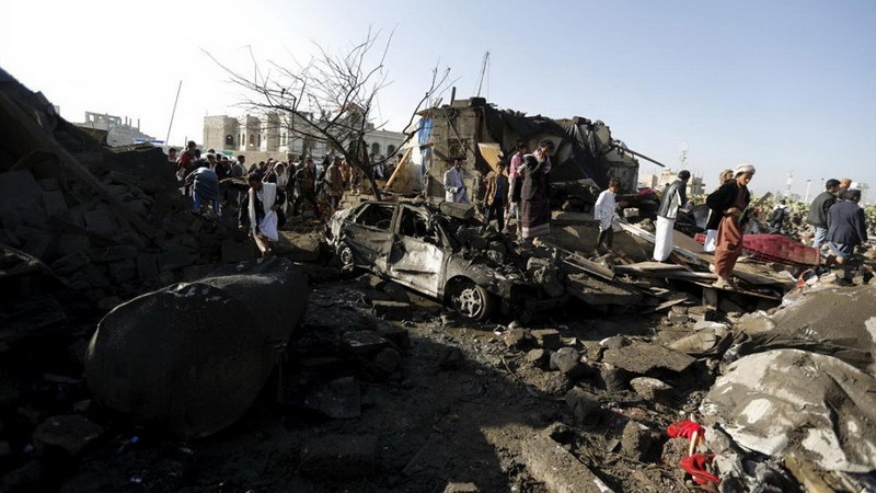 یمن کے خلاف سعودی عرب کی بربریت جاری