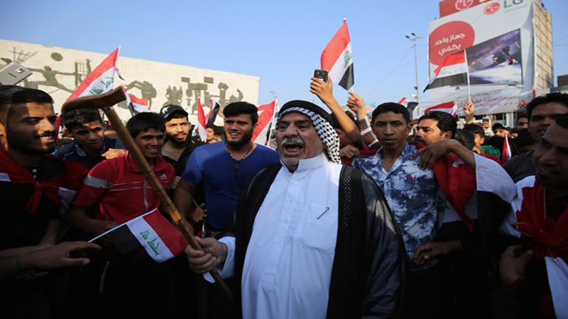 Demonstracije pristalica Muktada Sadra u Bagdadu