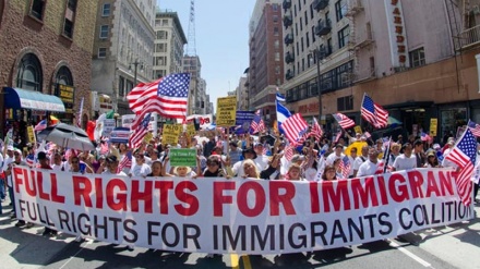 Fəhlələr günündə Amerikada ümüm ölkə aksiyalar keçirilib