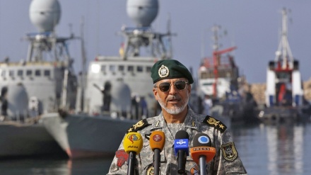 ایران کی بحریہ دھمکیوں کا مقابلہ کرنے کیلئے تیار
