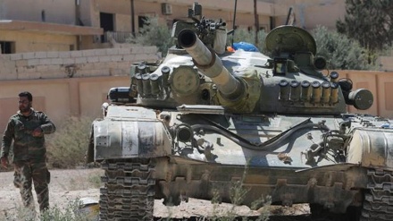 دہشت گردوں کے خلاف شامی فوج کی کارروائیاں 