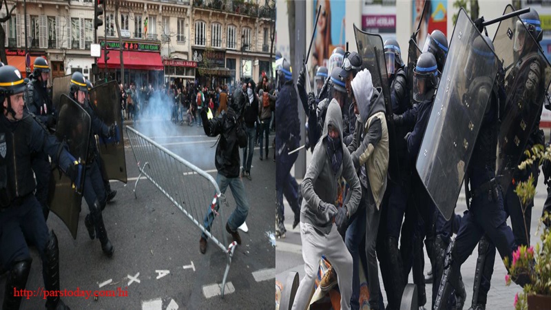 فرانس: انتخابات کے بعد احتجاج، متعدد گاڑیاں نذرآتش