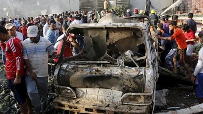 شہر بعقوبہ کے مرکزی علاقے میں یہ کار بم دھماکہ پیر کو ایک ریسٹورینٹ کے قریب ہوا۔