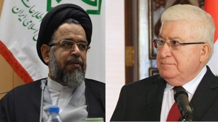 Ministar obavještajnih poslova Irana obavio sastanak sa iračkim predsjednikom 